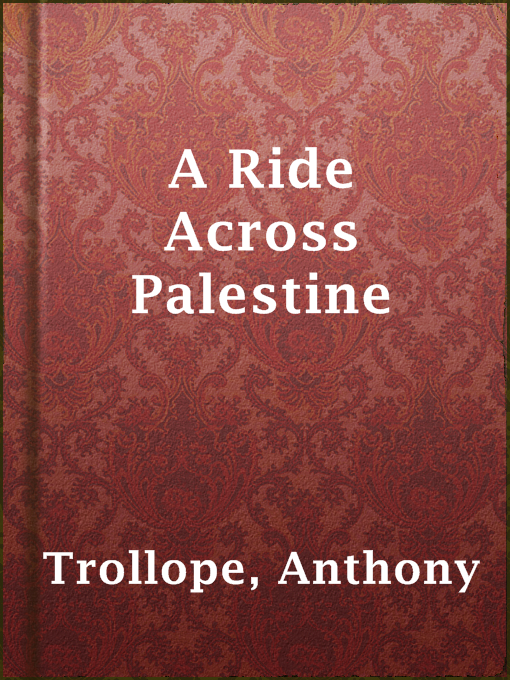 תמונה של  A Ride Across Palestine